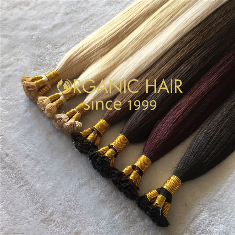 High quality flat tip Hair Extension C60